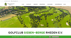 Desktop Screenshot of gc7berge.de