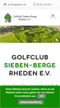 Mobile Screenshot of gc7berge.de